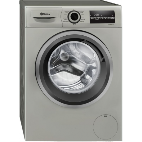lavadora carga frontal BALAY 3TS284X, 8 Kg, de 1400 r.p.m., Inoxidable Clase A