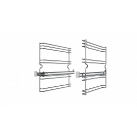 Accesorio para horno o encimera  TEKA KIT GUIAS TELESCOPICAS WISH 1 NIVEL0
