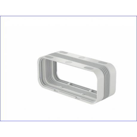 TECSY-AIR 4051004 PERFECT CLIP GRIS 150 EMPALME ACORDEON DE 0 a 15 GRADOS