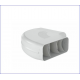 TECSY-AIR 4051006 PERFECT CLIP GRIS  150 CODO HORIZONTAL DE 90º