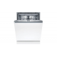 Lavavajillas integrable 60 cm BOSCH SMV4HVX03E. 14 cubiertos, 3ª bandeja, Integrable Clase D