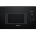 Microondas integrable BOSCH BFL524MB0. Negro, Sin Grill,