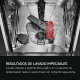 Lavavajillas integrable 45 cm AEG FSE73507P, 10 cubiertos, 3ª bandeja, Clase D