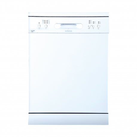 Lavavajillas libre inst 60 cm EDESA EDW-6130 WH. 926270307. 13 cubiertos, Blanco, Clase E