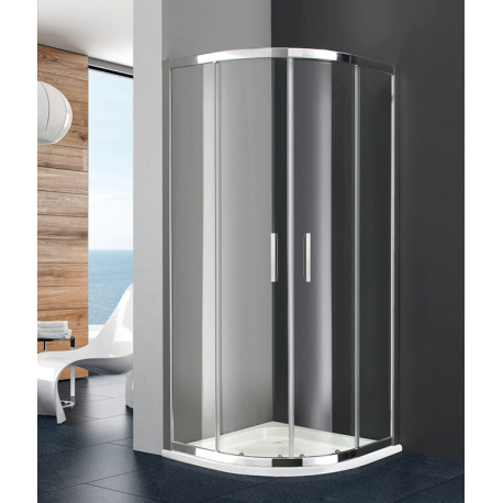 MAMPARA GME0046  PRESTIGE TITAN SEMICIRCULAR ROCA TP 80X80