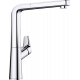 Grifo de cocina BLANCO 521277 AVONA-S CROMO, Cromo, extraible