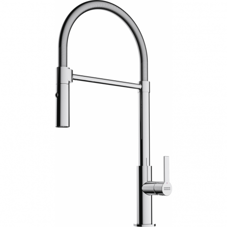 Grifo de cocina FRANKE. 115.0728.395.Grifo Maris Slim Semi Pro Cromado, Cromo, extraible. Sobre encimera