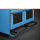 Cocina horno eléctrico SMEG CPF120IGMPT, Más de 4 zonas, Azul Zona Gigante