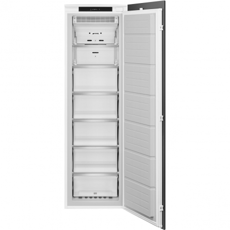 Congelador vertical integrable SMEG S9F174NE, No Frost, Integrable.  Clase E