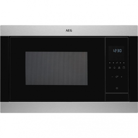 Microondas AEG MSB2547DM, Integrable, Con Grill, Inoxidable