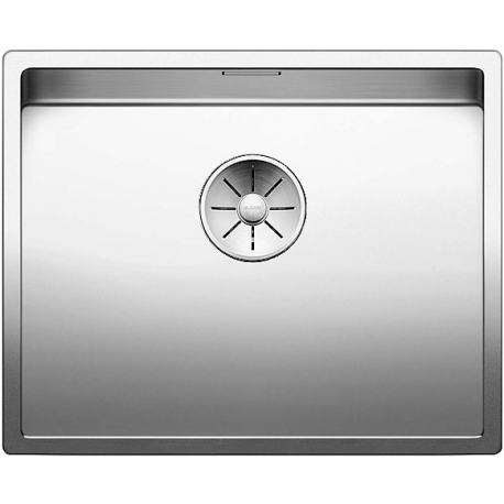 Fregadero bajo encimera BLANCO 521577 CLARON 500-U  , Una cubeta, Inoxidable, acabado acero