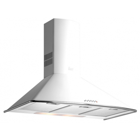 Campana decorativa  TEKA DM 775 W, 70 cm, Blanco,, Clase A