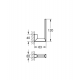 Accesorio de baño  GROHE 40784000 Selection Cube portarrollos de reserva, Cromo Mural a pared