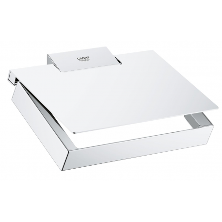 Accesorio de baño  GROHE 40781000 Selection Cube portarrollos de pared, Cromo Mural a pared