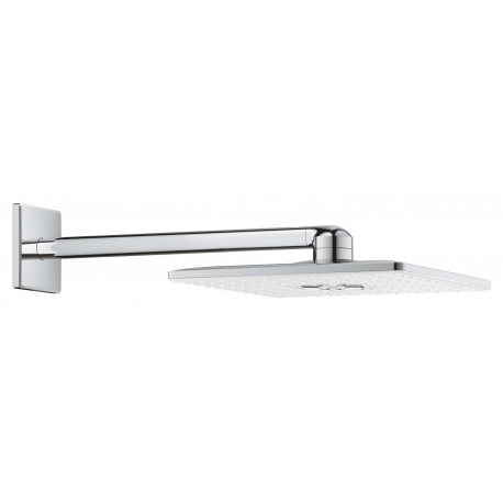 Grifo de ducha  GROHE 26479LS0 Rainshower SmartActive 2-jet ducha mural 310, cuadrado, mural, blanco, Blanco Sistemas de ducha