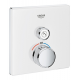 Grifo de ducha  GROHE 29153LS0 Termostato SmartControl 1, cristal blanco cuadrado, Blanco, termostatico Sistemas de ducha