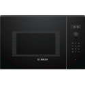 Microondas integrable BOSCH BEL554MB0. Negro, Con Grill