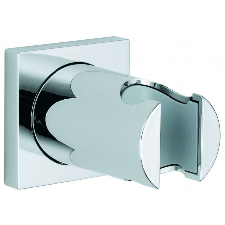 Grifo de ducha GROHE 27075000 SOPORTE MURAL PARA DUCHA FIJO CUADRADO, Cromo, Con