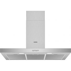 Campana decorativa SIEMENS LC96BBC50, 90 cm, Inoxidable,Clase A