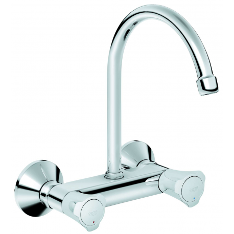 Grifo de cocina GROHE 31191001 COSTA L MONOBLOCK COCINA MURAL CAÑO ALTO, Cromo,