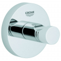 Accesorio de baño GROHE** 40364000 ESSENTIALS COLGADOR DE PARED, Cromo, Mural a pared