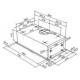 Grupo filtrante TEKA GFH 55, 40446710, 70 cm, Integrable, Clase menor B