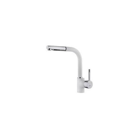 Grifo de cocina  TEKA 23938120W ARK 938, Blanco, extraible , Sobre encimera