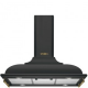 Campana isla SMEG kitcken KCI19AOE, 90 cm, Negro,Clase B