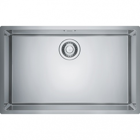 Fregadero bajo encimera FRANKE CUBETA MARIS MRX 210-70, Una cubeta, Inoxidable, acabado acero, mueble de 80 cm