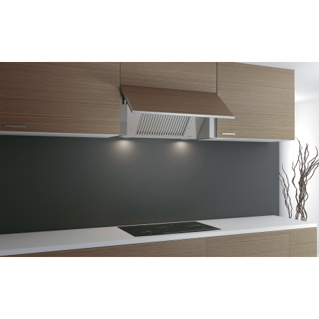 Campana decorativa PANDO P-756/60x325 IX PANEL. 850 SEC, 60 cm, Inoxidable, Clas