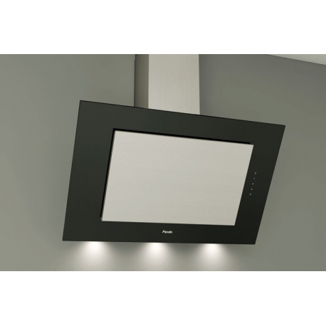 Campana decorativa PANDO P-732/60 CR.NE.BR. 750 SEC, 60 cm, Negro, Clase menor B