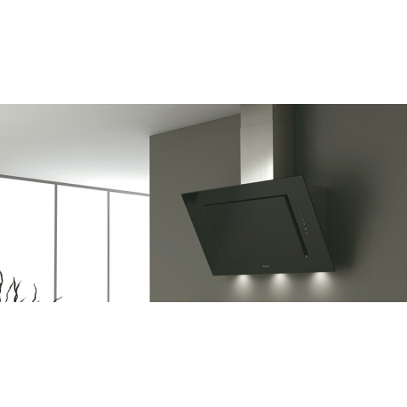 Campana decorativa PANDO P-732/90 CR.NE.BR. 850 SEC, 90 cm, Negro, Clase A