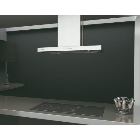 Campana isla PANDO I-825/120 IX V.1250 ECO INT., Más de 90 cm, Inoxidable, Clase