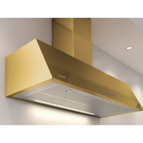 Campana decorativa  PANDO  P-2010/120 ORO L.1050 , 90 cm, Color especial, Clase A+