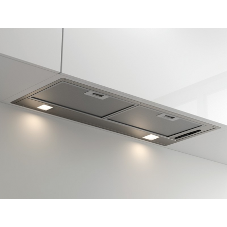 Grupo filtrante  PANDO  PGF/70 GRIS INOX V.730 ECS , 70 cm, Integrable, Clase A