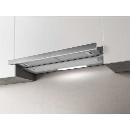 Grupo filtrante  ELICA ELITE 35 GRIX/A/60 PRF0139077 , 60 cm, Integrable, Clase A