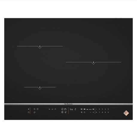 Encimera inducción De DIETRICH DPI7574XP, 3 zonas, Negro, acabado premium,