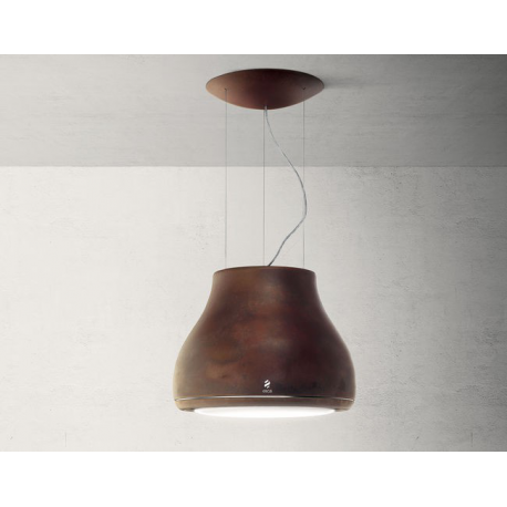 Campana isla  ELICA SHINING RUST/F/50 PRF0120528A, Menos de 60 cm, Color especial,, Clase A
