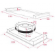Campana de techo  TEKA DHT 1285, Más de 90 cm, Inoxidable,, Clase A
