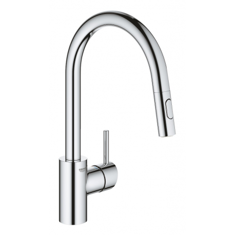 Grifo de cocina GROHE 31483002, Cromo Sobre encimera