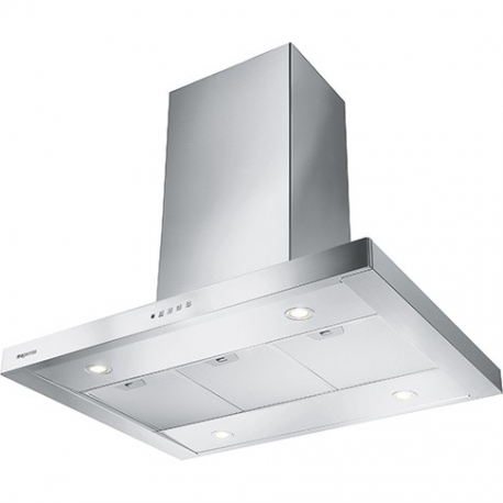 Campana isla  MEPAMSA STILO ISLA 90 INOX 110.0389.205, 90 cm, Inoxidable, Clase menor B