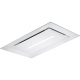 Campana de techo MEPAMSA CIELO 90 CRISTAL BALNCA , 90 cm, Blanco,. 110.0426.080