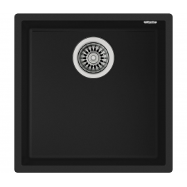 Fregadero bajo encimera TEKA SQUARE 40.40 TG  NEGRO. 115230025. (sustituye a RADEA 400.400 NEGRO METALICO)
