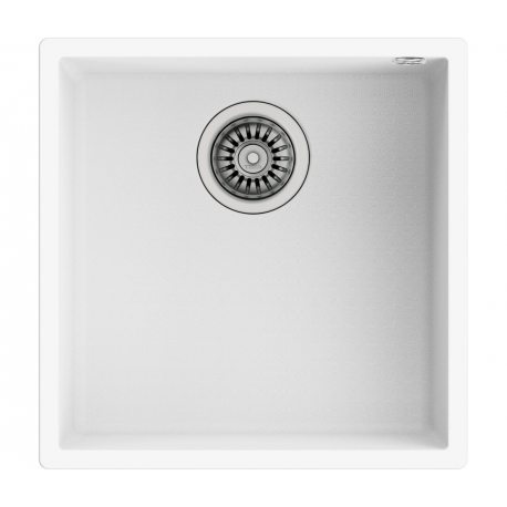 Fregadero bajo encimera TEKA SQUARE 40.40 TG  BLANCO ARTICO. 115230029. (sustituye a RADEA 400.400 BLANCO)