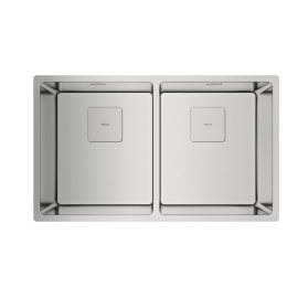 Fregadero sobre encimera TEKA PureLine FLEX LINEA RS15 2C 740. 115030009. (sustituye a TOP LINEA R15 2C 740)