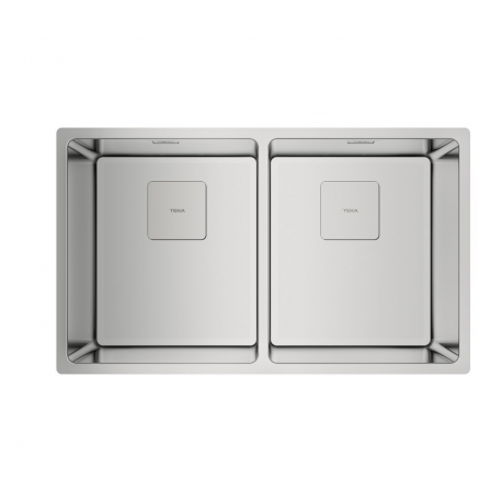 Fregadero sobre encimera TEKA PureLine FLEX LINEA RS15 2C 740. 115030009. (sustituye a TOP LINEA R15 2C 740)