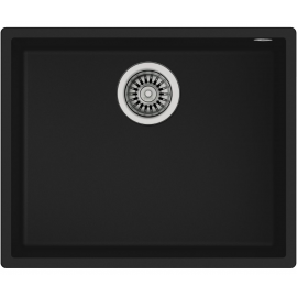 Fregadero bajo encimera TEKA SQUARE 50.40 TG  NEGRO. 115230020. (sustituye a RADEA 500.400 BLANCO)