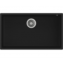 Fregadero bajo encimera TEKA SQUARE 72.40 TG  NEGRO. 115230015. (sustituye a RADEA 500.400 NEGRO METÁLICO)