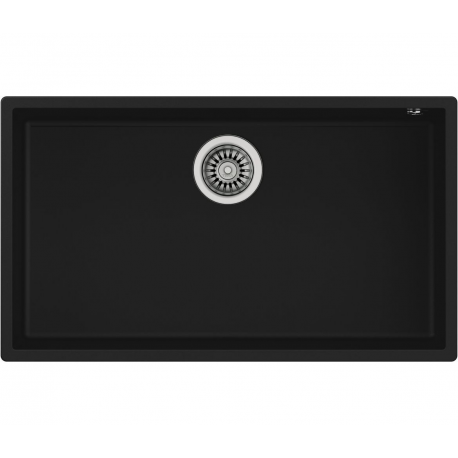 Fregadero bajo encimera TEKA SQUARE 72.40 TG  NEGRO. 115230015. (sustituye a RADEA 500.400 NEGRO METÁLICO)