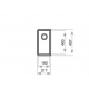 Fregadero bajo encimera TEKA PureLine BE LINEA  RS15 18.40. 115000010. (sustituye a BE LINEA R15 18.40)